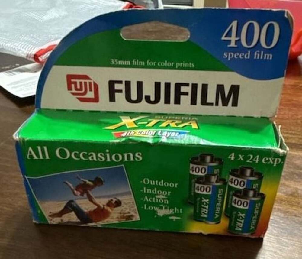 Fujifilm Superia X-TRA 400 35mm Color Film 4 Pack 24 Exposures All Occasions Vin